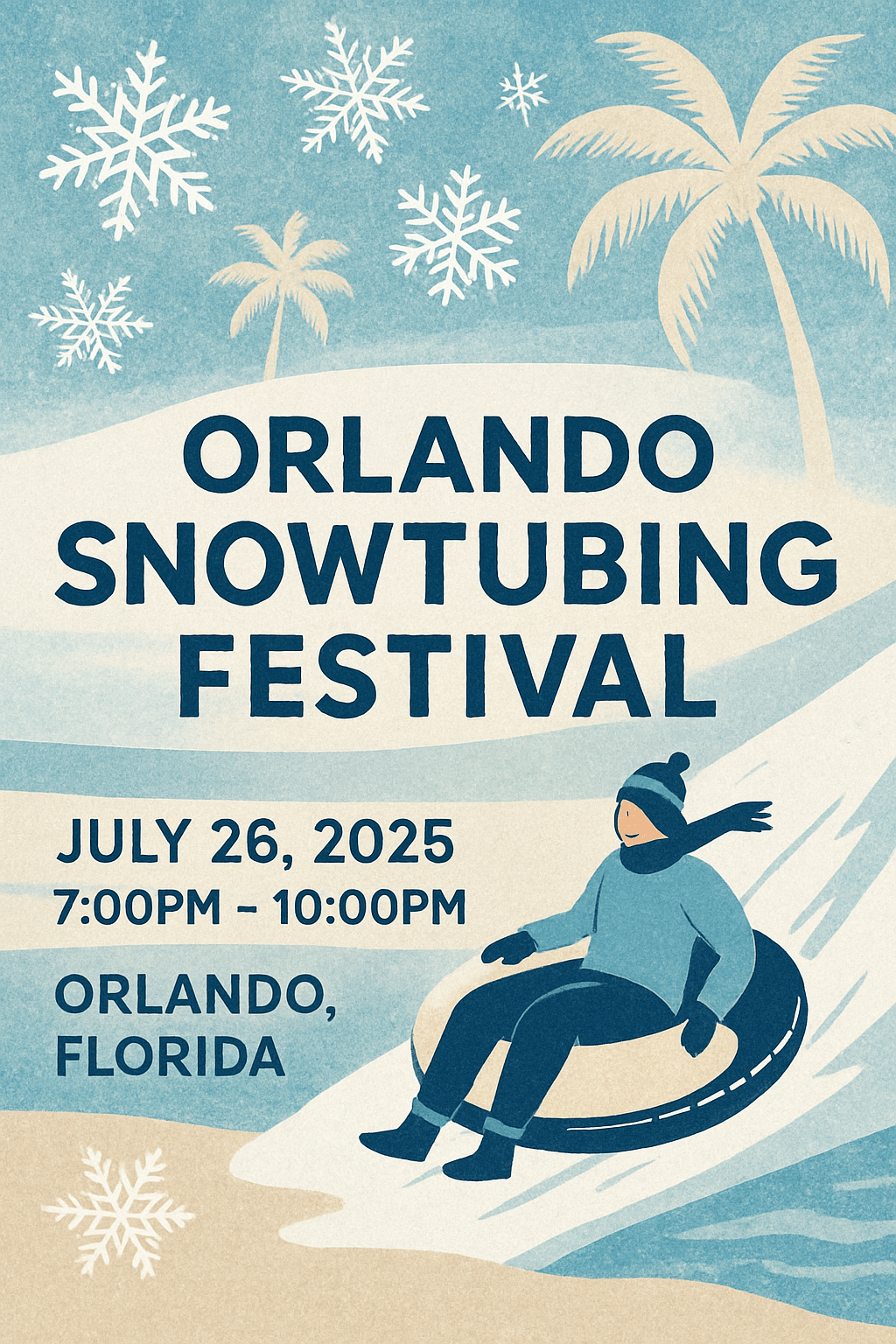 Orlando Snowtubing Festival